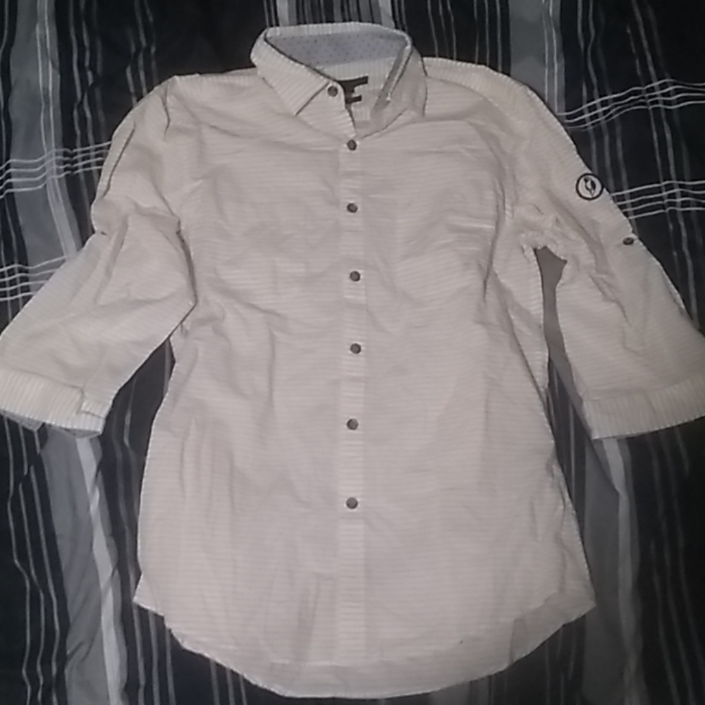 Jill Stewart slim button down